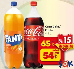COCA-COLA / FANTA KOLA 2 L